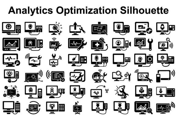 Analytics Optimization Silhouette Graphics for Crafting