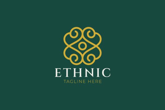 Ethnic Ornament Luxury Mandala Logo - A Graphic Design Asset for Logo Templates