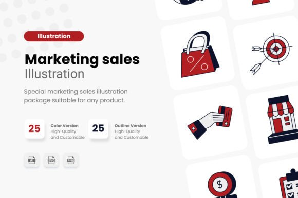 Object Marketing Sales Illustration Review